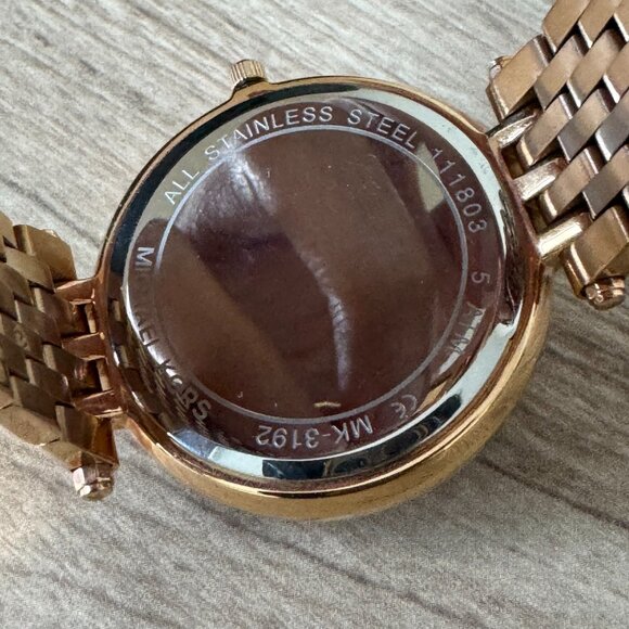 [NEW] Women's Michael Kors Darci Watch Rose Gold Bundle - Picture 5 of 8